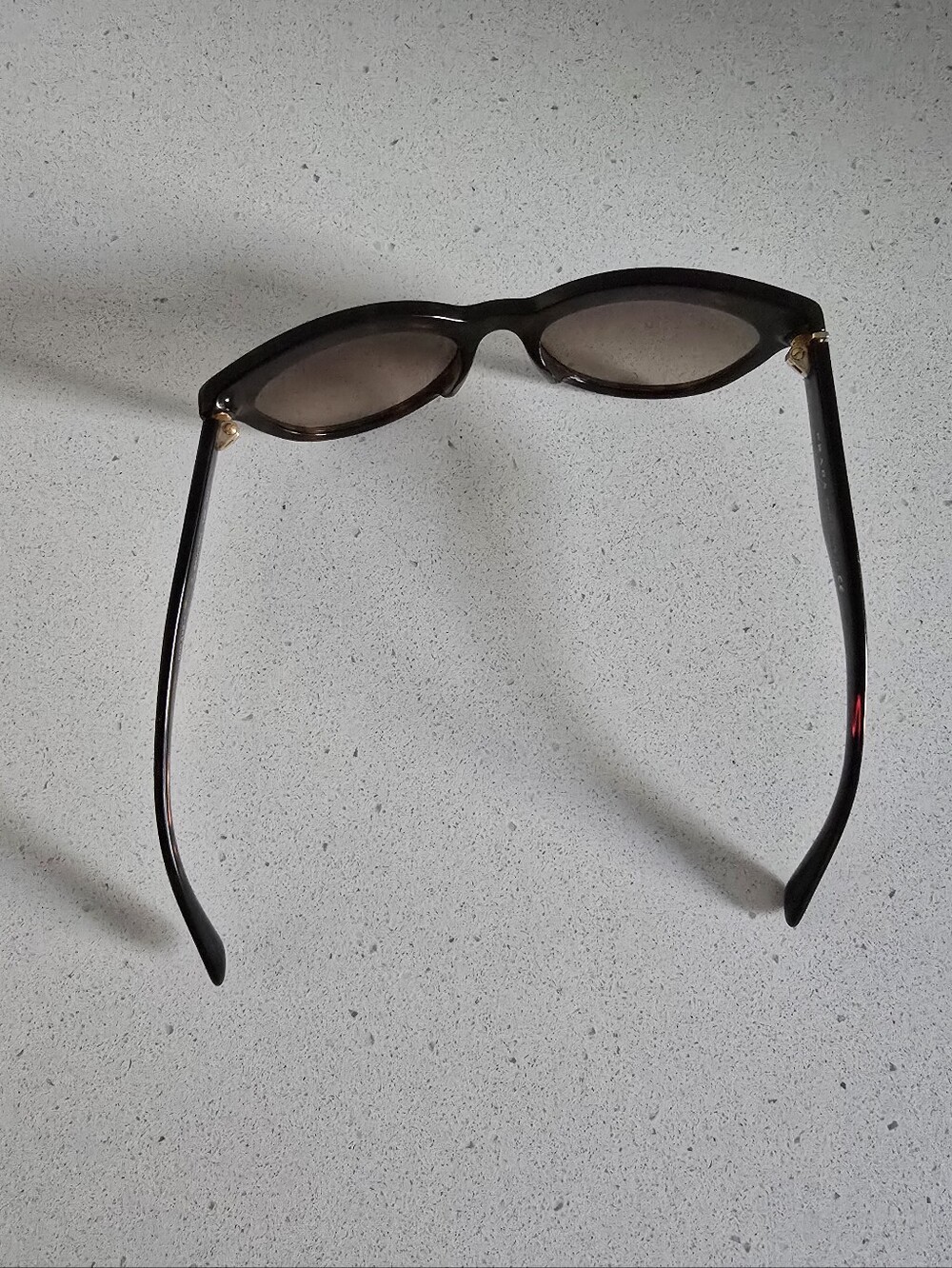 Prada Tortoiseshell Cat-Eye Sunglasses - Brown Gradient Lenses - Picture 9 of 9
